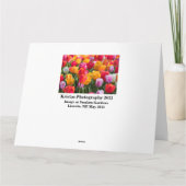 De grote Lente van de Kaart bij Gedaalde Gardens1 (Achterkant)