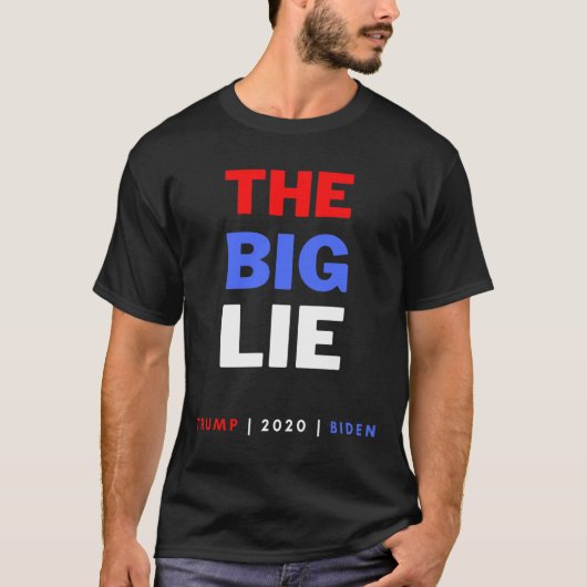 De Grote Leugen Trump Desantis T-shirt (Voorkant)