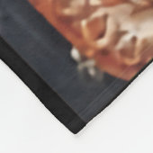 De grote Maga King Fun Trump Ultra Maga King Fleece Deken (Hoek)