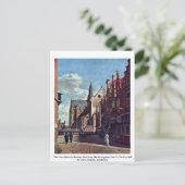 De Grote Markt in Haarlem Briefkaart (Staand voorkant)