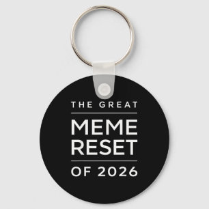 De Grote Meme Reset Van 2026 Grappige Internet Mem Sleutelhanger