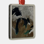 De Grote Meren 3 Metalen Ornament (Rechts)