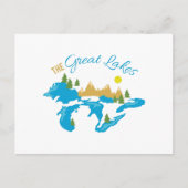 De Grote Meren Briefkaart (Voorkant)