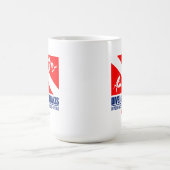 De Grote Meren duiken Koffiemok (Center)