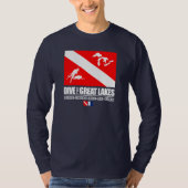 De Grote Meren duiken T-shirt (Voorkant)