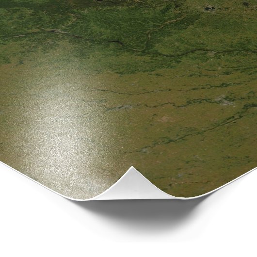 De Grote Meren Foto Afdruk (Hoek)