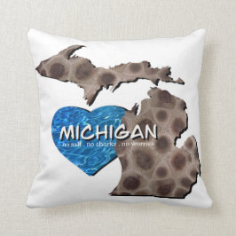 De Grote Meren | Geen zout, geen haaien, geen zorg Kussen