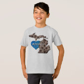 De Grote Meren | Geen zout, geen haaien, geen zorg T-shirt (Voorkant volledig)