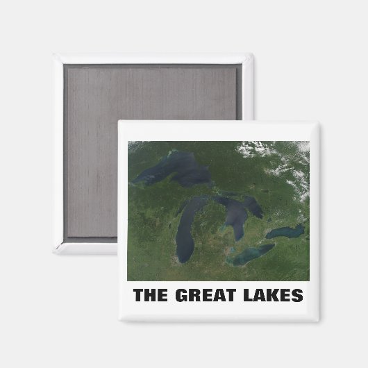 De Grote Meren Magneet (Voorkant / Achterkant)