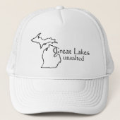 De Grote Meren - ongezouten Trucker Pet (Voorkant)