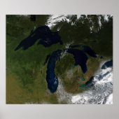 De Grote Meren Poster (Voorkant)