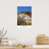DE GROTE MISSISSIPPI RIVER BLUFF POSTER (Keuken)