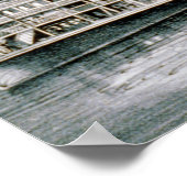 De Grote Mississippi Steamboot Race - 1870 Poster (Hoek)