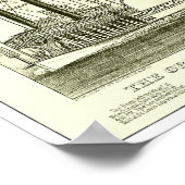 De grote Mississippi Steamboot Race - Afdrukken Poster (Hoek)