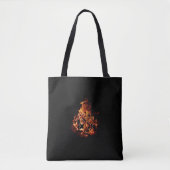De Grote Moeder (Vuur) kruis Māra Tote Bag (Voorkant)