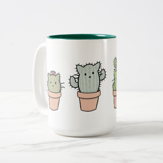 De grote Mok van de Katalysator met twee tonalitei (Voorkant links)