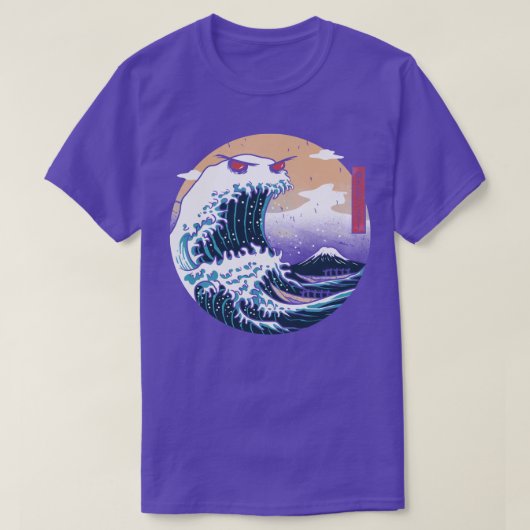 De Grote Monster van Kanagawa T-shirt (Design voorkant)