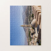 De Grote moskee en de minaret in Nizwa - Oman Legpuzzel (Verticaal)