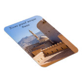 De Grote moskee en de minaret in Nizwa - Oman Magneet (Rechterzijde)