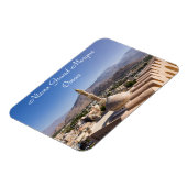 De Grote moskee en de minaret in Nizwa - Oman Magneet (Linkerzijde)