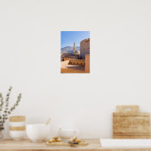 De Grote moskee en de minaret in Nizwa - Oman Poster (Keuken)