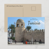 De Grote Moskee in Sousse, Tunesië Briefkaart (Voorkant / Achterkant)
