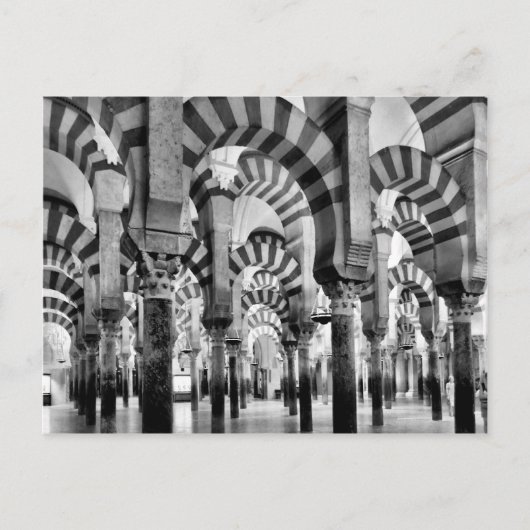 De grote moskee van Cordoba Briefkaart (Voorkant)