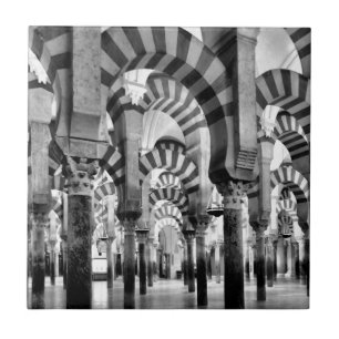 De grote moskee van Cordoba Tegeltje