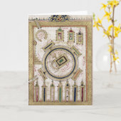 De grote moskee van Mekka Kaart (Gele Bloem)