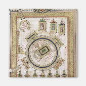 De grote moskee van Mekka Magneet (Voorkant)