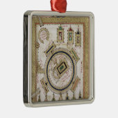 De grote moskee van Mekka Metalen Ornament (Rechts)