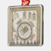 De grote moskee van Mekka Metalen Ornament (Links)