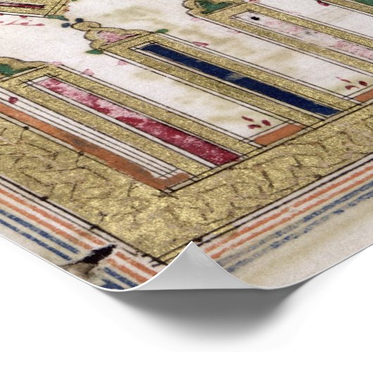 De grote moskee van Mekka Poster (Hoek)