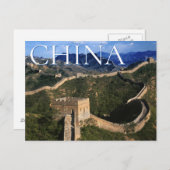 De Grote Muur | Jinshanling, China Briefkaart (Voorkant / Achterkant)