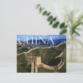 De Grote Muur | Jinshanling, China Briefkaart (Staand voorkant)