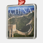 De Grote Muur | Jinshanling, China Metalen Ornament (Links)