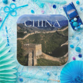 De Grote Muur | Jinshanling, China Papieren Bordje (Feest)