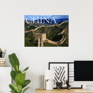 De Grote Muur   Jinshanling, China Poster