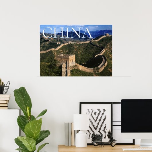 De Grote Muur | Jinshanling, China Poster (Thuiskantoor)
