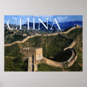 De Grote Muur | Jinshanling, China Poster (Voorkant)