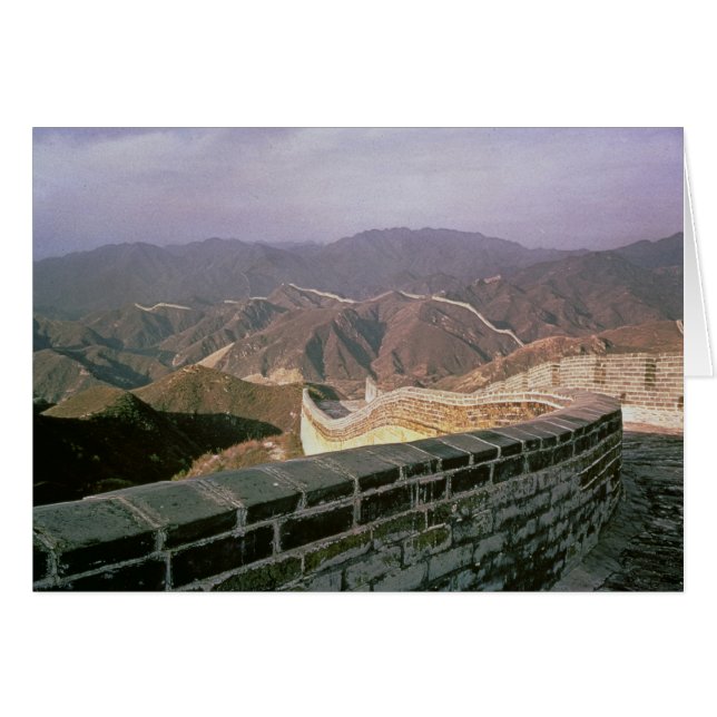 De Grote Muur van China (Voorkant Horizontaal)