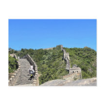 De Grote Muur van China beklimmen — Steile Treden