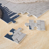 De Grote Muur van China in Beijing, China Legpuzzel (Zijkant)