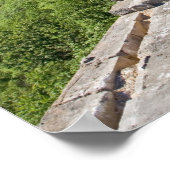 De Grote Muur van China in Beijing, China Poster (Hoek)