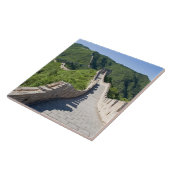 De Grote Muur van China in Beijing, China Tegeltje (Zijkant)