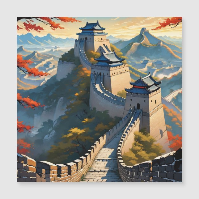 de grote muur van China Kunst (Voorkant)