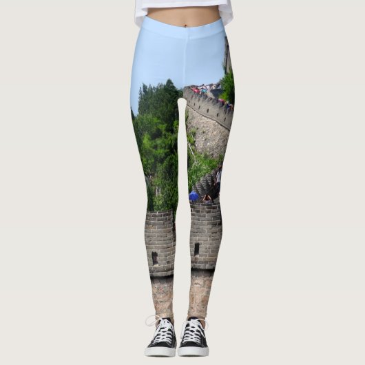 De Grote Muur van China Leggings (Voorkant)