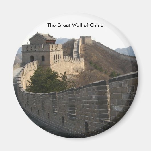 De Grote Muur van China Magneet (Voorkant)