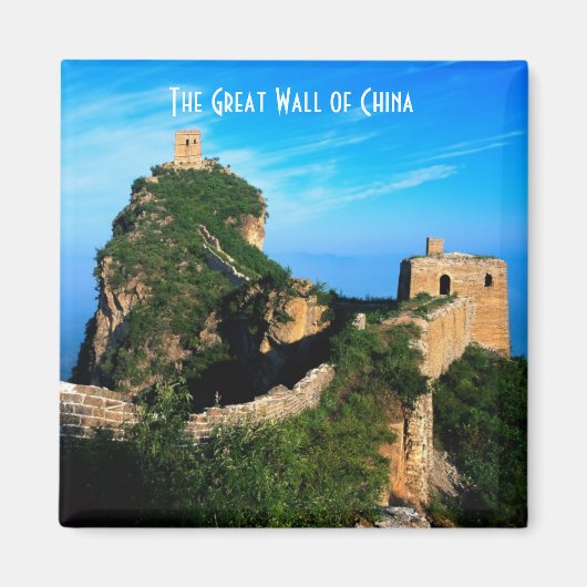 De Grote Muur van China Magneet (Voorkant)