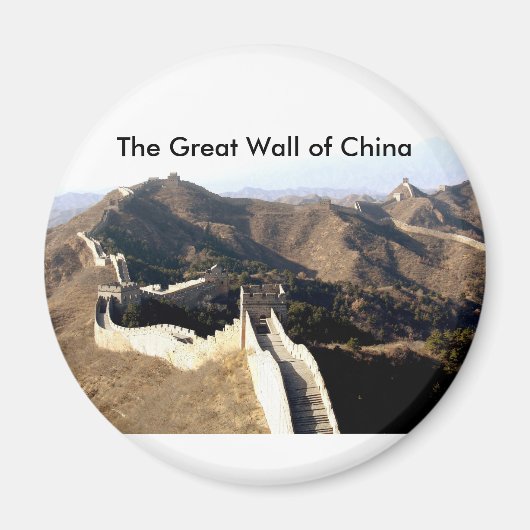 De Grote Muur van China Magneet (Voorkant)